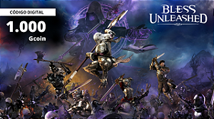 Cash Bless Unleashed Global 1.000 Gcoin - Código Digital